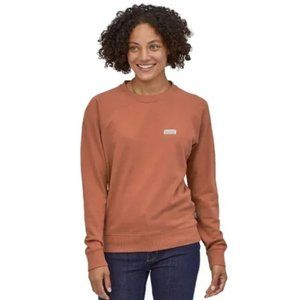 Patagonia | Tops | Patagonia Womens Pastel P6 Label Organic Crew Sweatshirt  Color Century Pink | Poshmark